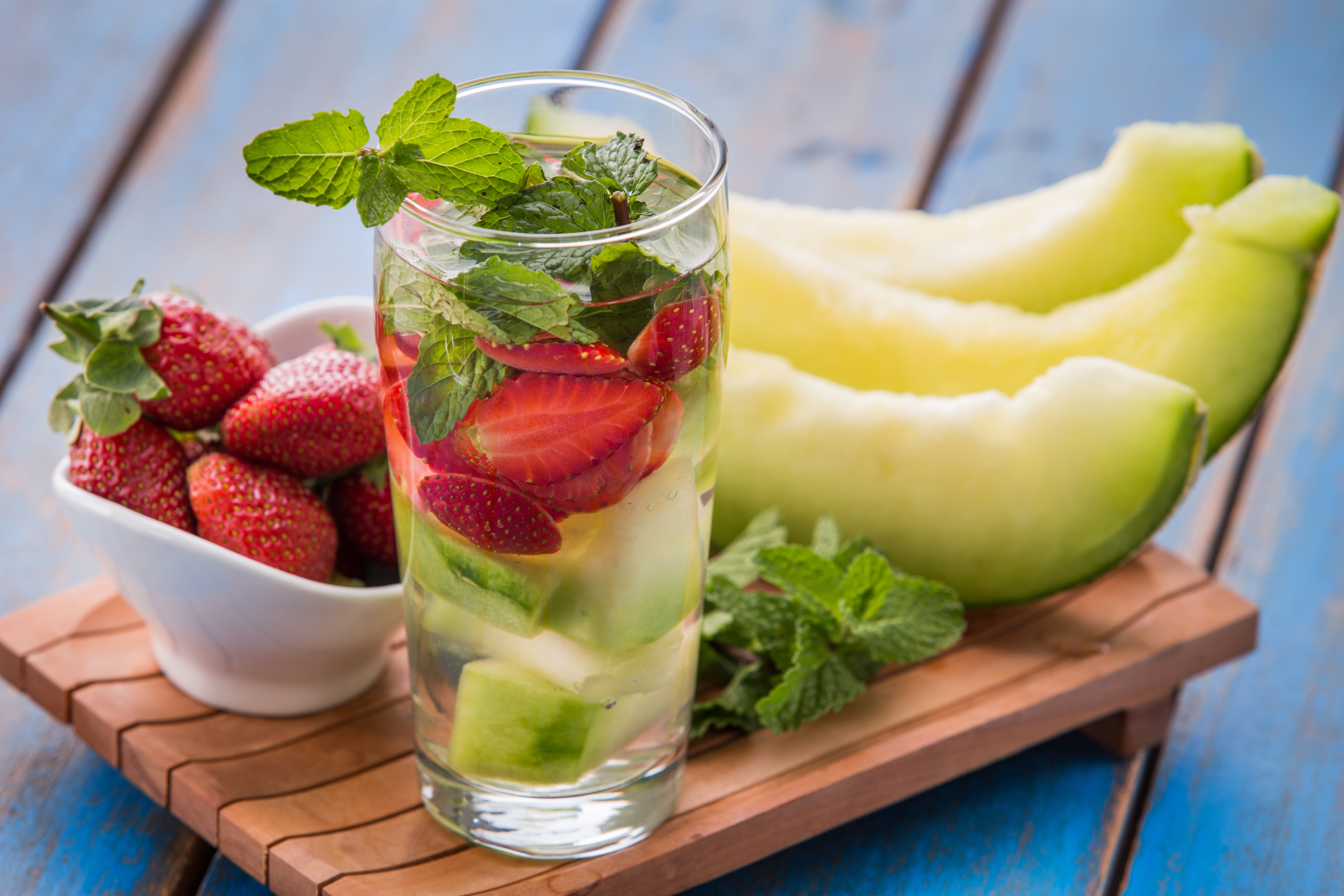 strawberry_melon_mint_water Aardbei - Meloen - Munt 