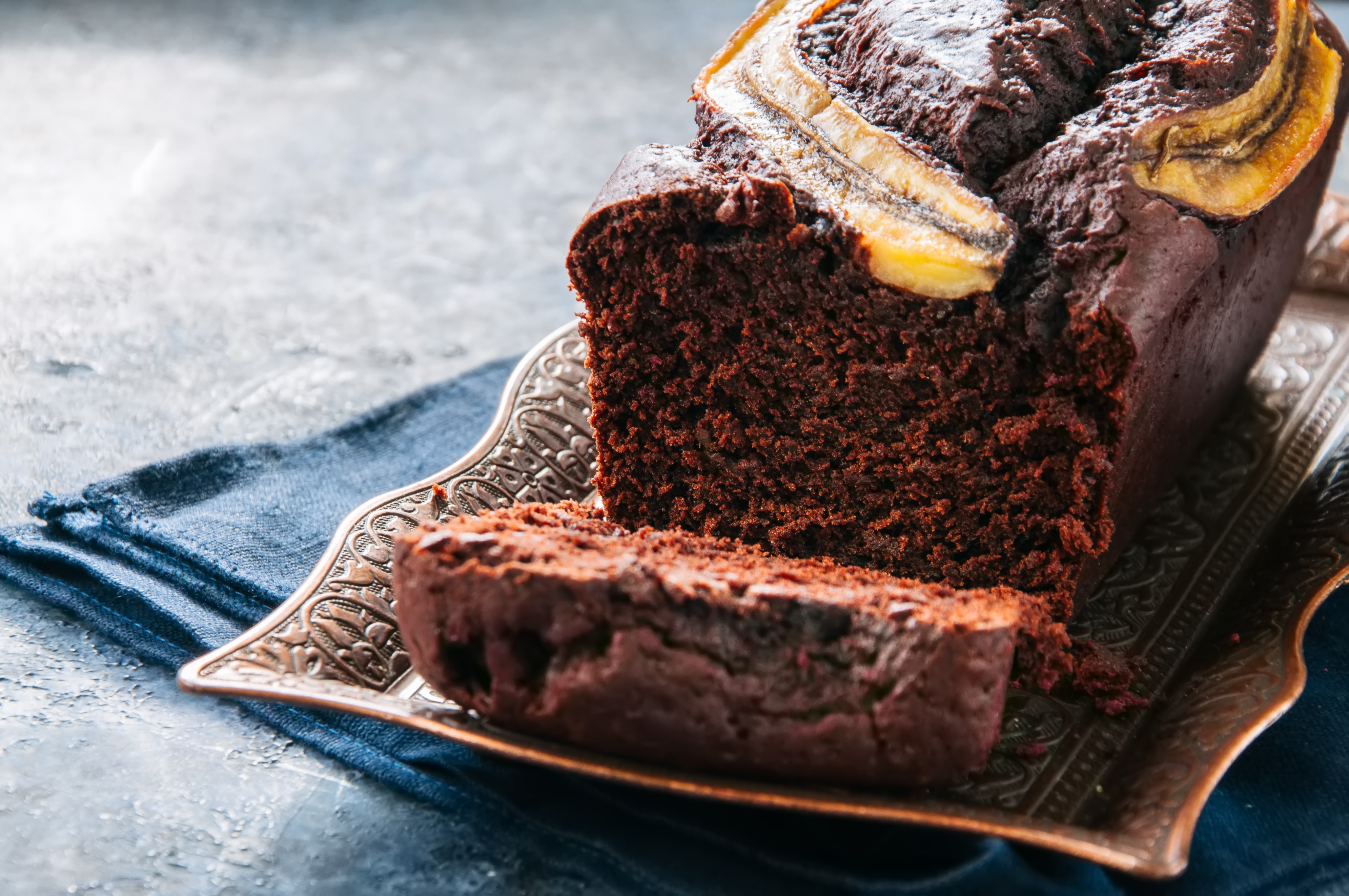 chocoladebananenbrood CHOCOLATE BANANA BREAD 