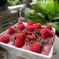 RASPBERRY BREAKFAST BOWL