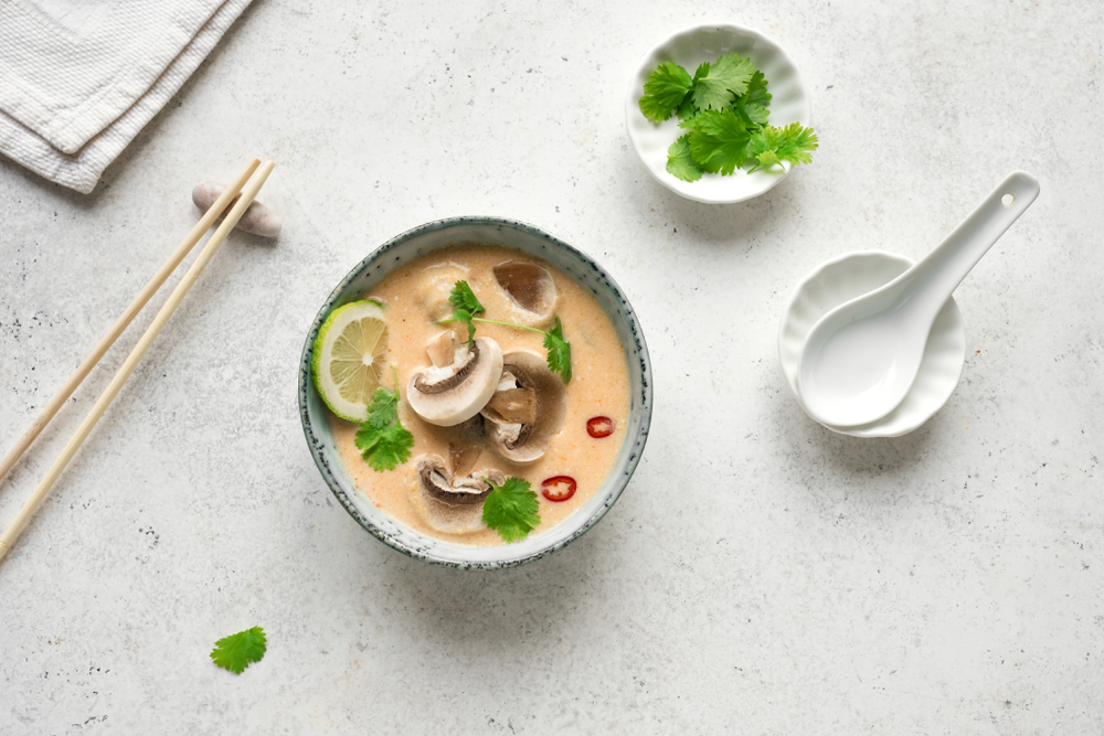 TOM KHA PHAK - THAI COCONUT SOUP 