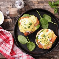 Eggs Benedict met Zalm