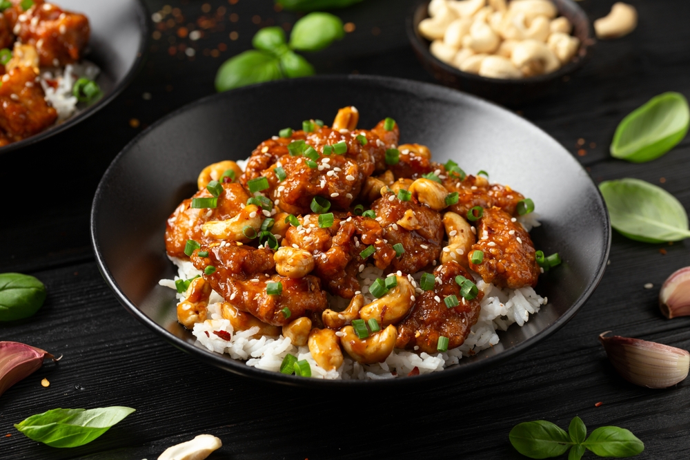 Thai Crispy Chicken with Cashews