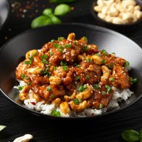 Thai Crispy Chicken with Cashews